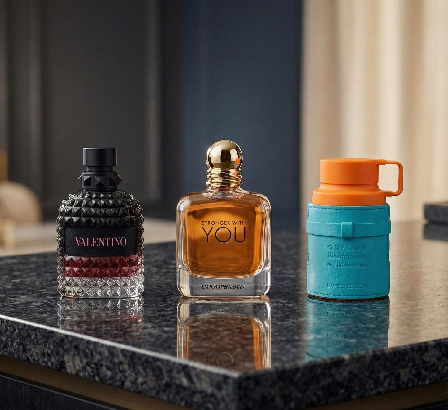 VALENTINO + MANDARIN + STRONGER YOU