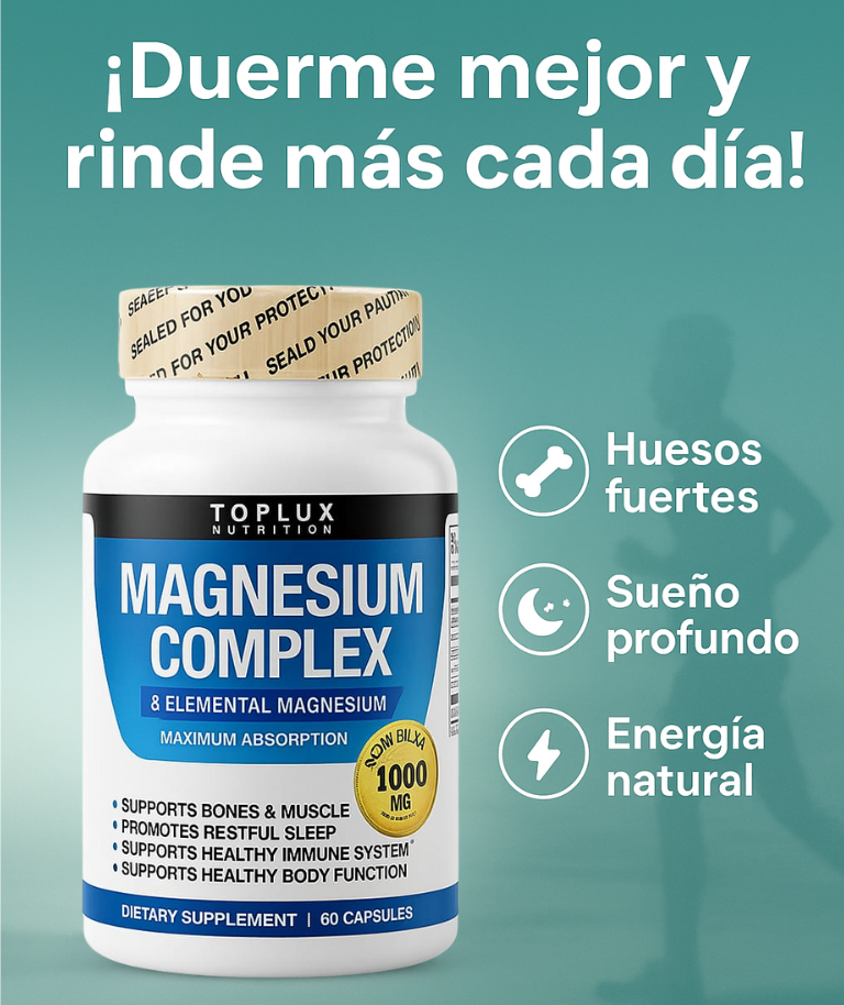 MAGNESIUM COMPLEX - TOPLUX NUTRITION