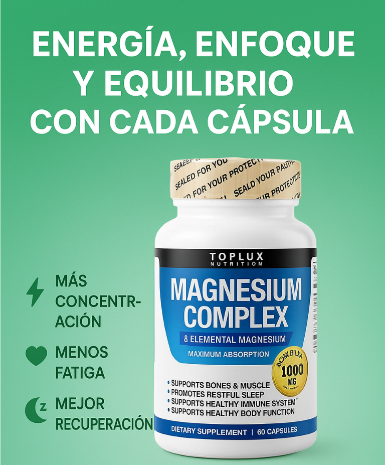 MAGNESIUM COMPLEX - TOPLUX NUTRITION