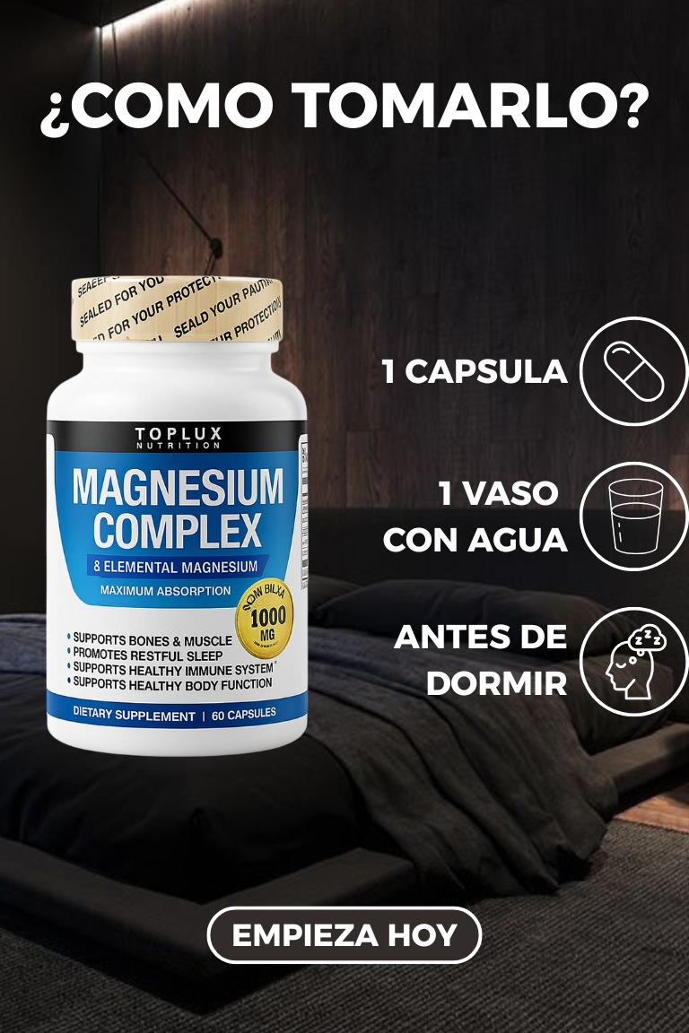 MAGNESIUM COMPLEX - TOPLUX NUTRITION