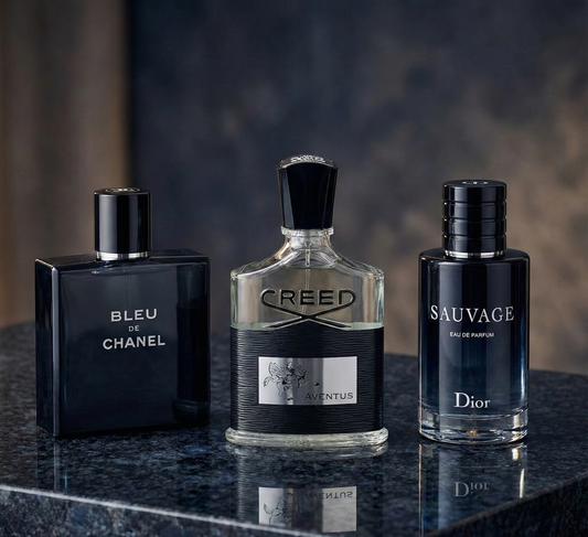 CREED AVENTUS + BLEU DE CHANEL + SAUVAGE DE DIOR